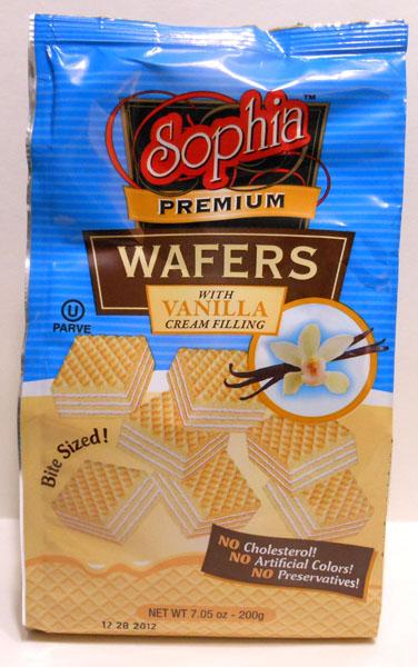 Sophia Wafers Vanilla 200g