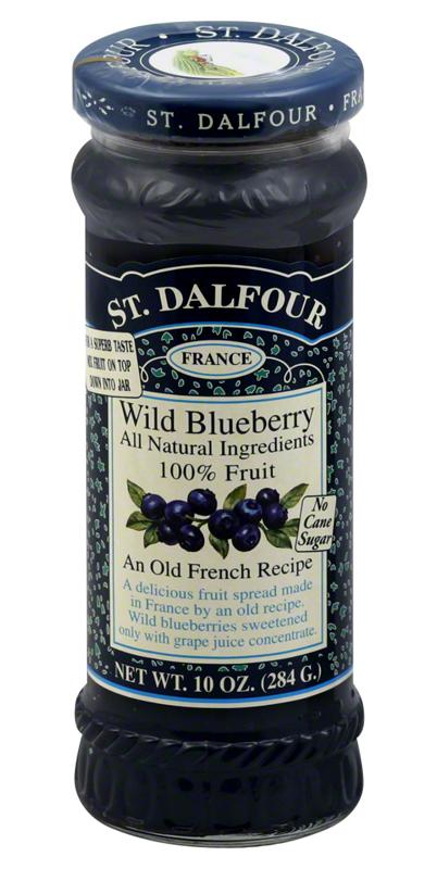 St. Dalfour Wild Blueberry Fruit Spread 10oz