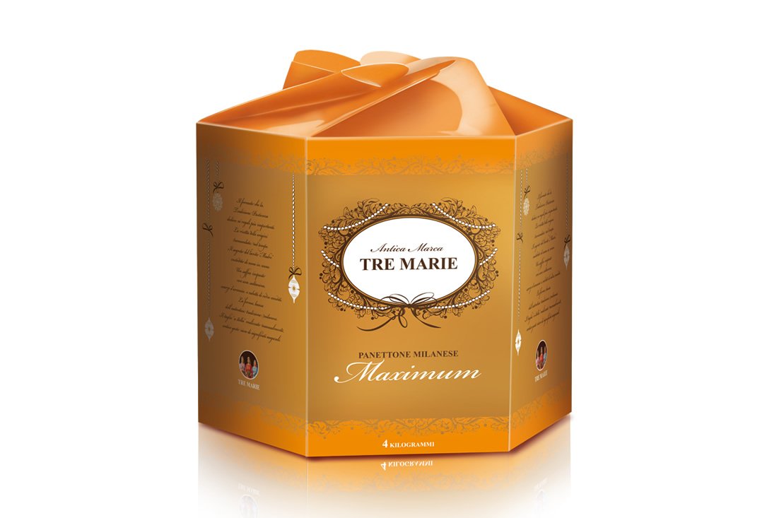 Tre Marie Panettone Milanese Maximum 4 KG