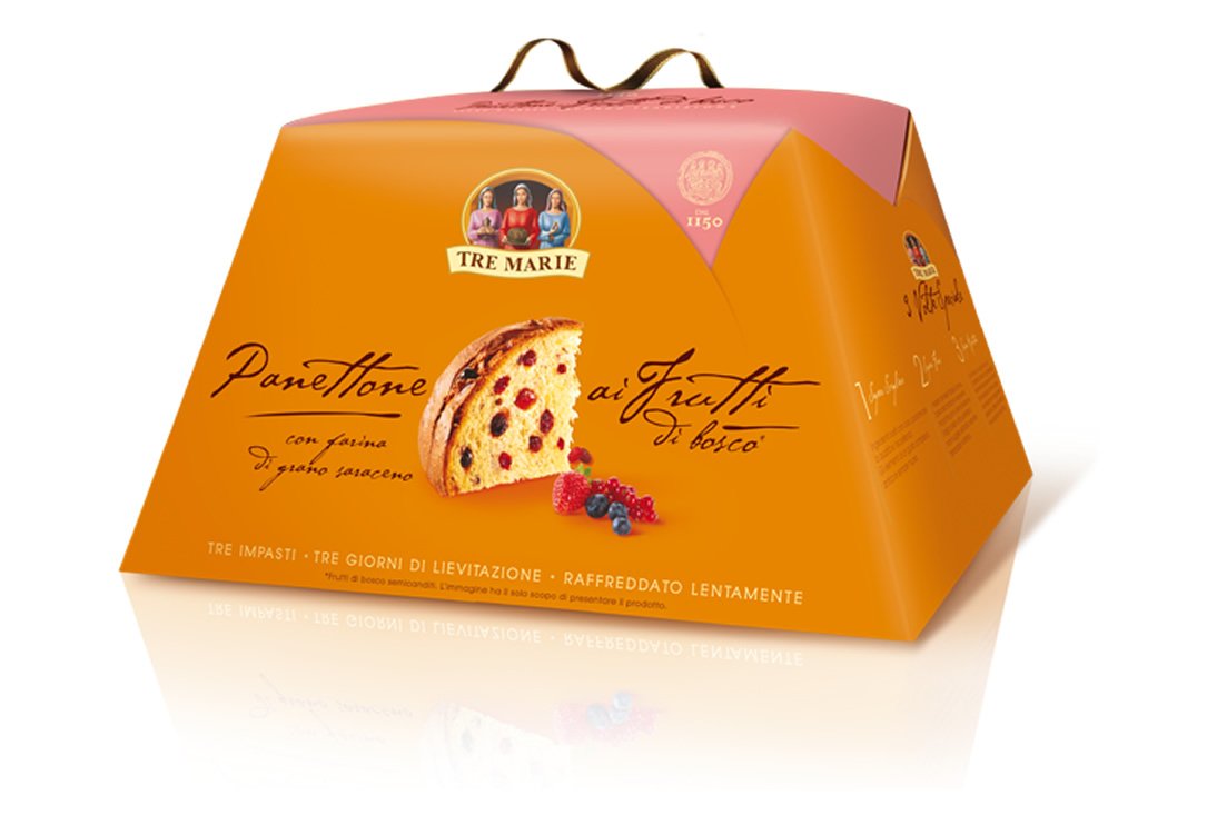 Tre Marie Panettone with Mixed Berries