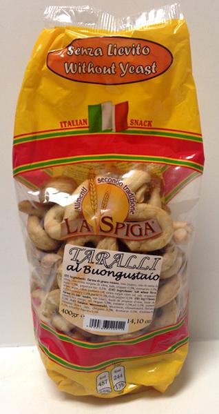 La Spiga Taralli al Buongustaio, 400g