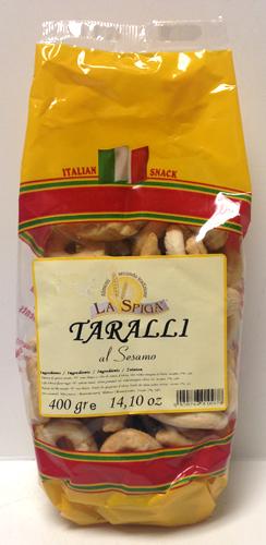 La Spiga Taralli al Sesamo 400g