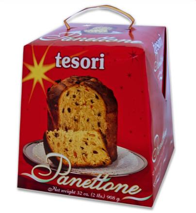 Tesori Traditional Panettone, 2 LB