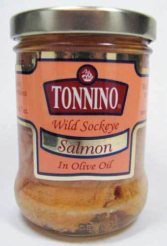Tonnino Wild Alaskan Sockeye Salmon In Olive Oil 6.7 Oz. Jar