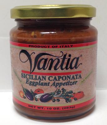 Vantia Siclian Caponata Eggplant Appetizer, 283g