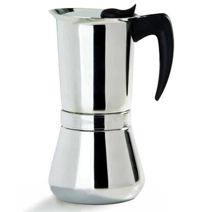 Vev Vigano Vespress Black Handle, 4 Cup