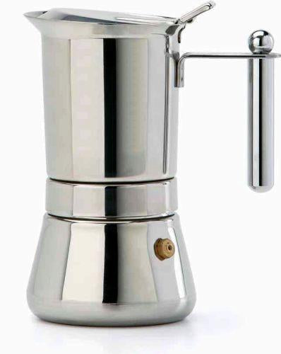 Vev Vigano Vespresso INOX Stainless Steel, 4 Cups