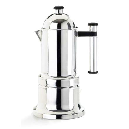 Giannina 6-cup Stainless Steel Stove Top Espresso Maker