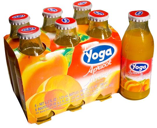 Yoga Apricot, 6 x 125 ml