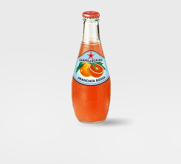 San Pellegrino Aranciata Rossa Glass, 6.75 oz (200ML)
