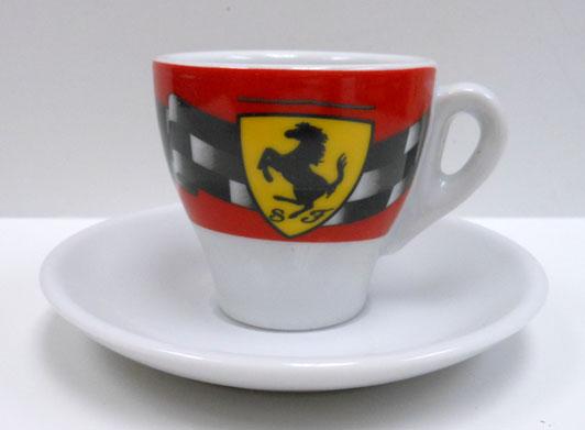 Ferrari Espresso Cups and Saucers set of 6