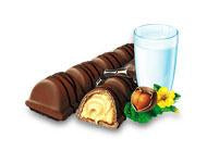 Kinder Bueno Milk Chocolate Bar Hazelnut Cream Filled Wafer, 43 g