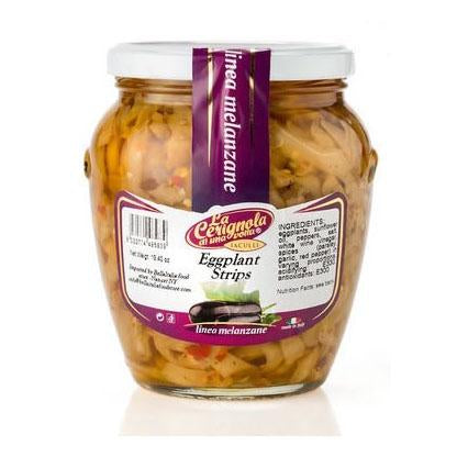 La Cerignola di una volta - Seasoned Eggplant Stripes, 19.40 oz
