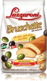 Lazzaroni Bruschette With Olives 150g