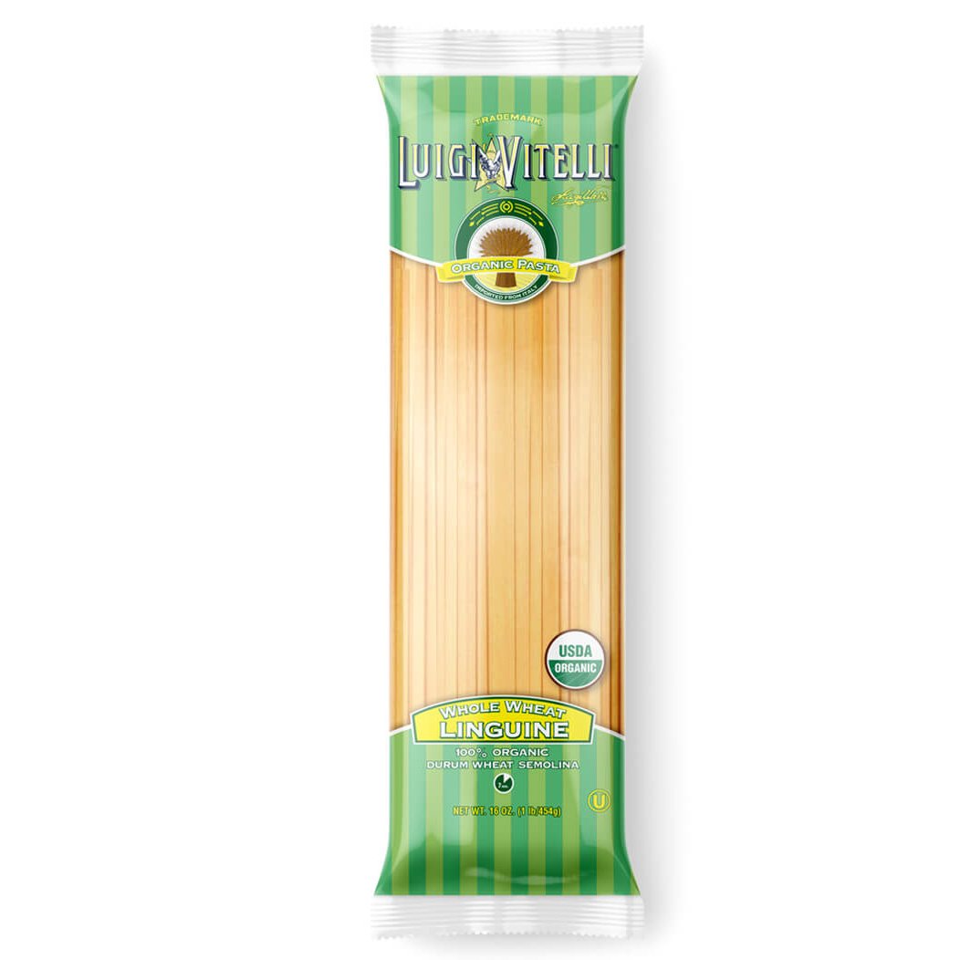 Luigi Vitelli Organic Whole Wheat Linguine, 16 oz | 454g