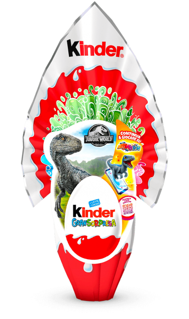 Kinder Gran Sorpresa LUI (Boy) Chocolate Easter Egg, 150g